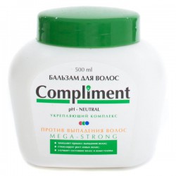 Бальзам для волос Compliment мега-стронг против выпадения 500 мл