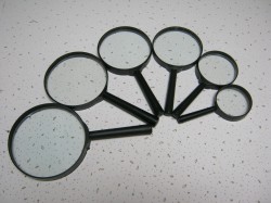 Лупа металл