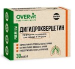 Дигидрокверцетин, OVERvit (ОВЕРвит) капсулы 30 шт БАД
