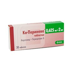 Ко-Перинева табл. 0.625 мг+2 мг 30 шт.