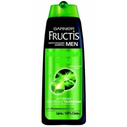 Шампунь для мужчин Garnier Фруктис ежедневный заряд для нормальных волос 250 мл