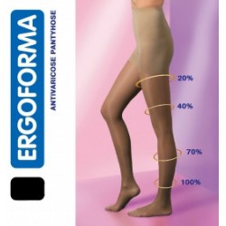 Колготки антиварикозные Ergoforma 1 класс компрессии 18-22 мм р. 3