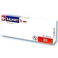 Эднит табл. 5 мг 20 шт.