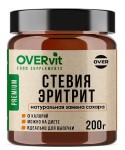 Эритрит + Стевия, OVERvit (ОВЕРвит) 200 г 1 шт