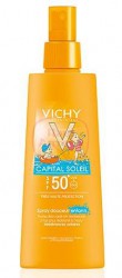 Спрей солнцезащитный для детей Vichy Капитал солей SPF 50+ 200 мл