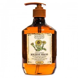 Мыло жидкое для интимной гигиены Бабушкина аптека Рецепт №25 отвар листьев камчужной травы смягчающее 400 мл