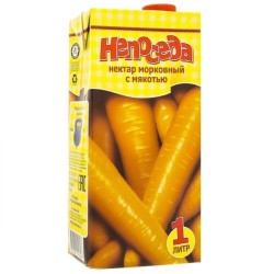 Нектар Непоседа морковный с мякотью 1 л