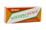 Лизоцим Биокор с инулином, таблетки для рассасывания 180 мг 60 шт