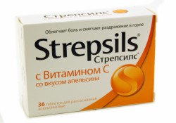 Стрепсилс с витамином С табл. д/рассас. 36 шт.