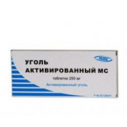 Уголь активированный Медисорб табл. 250 мг 50 шт.