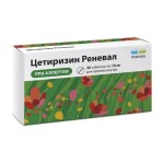 Цетиризин Реневал, табл. п/о пленочной 10 мг №30