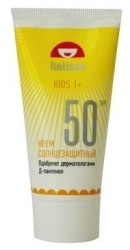 Крем солнцезащитный детский Lintisun SPF50 Д-пантенол 50 мл