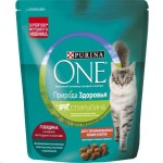 Сухой корм, Purina One (Пурина Ван) 680 г Природа здоровья спирулина для стерилизованных кошек и кастрированных котов говядина пакет